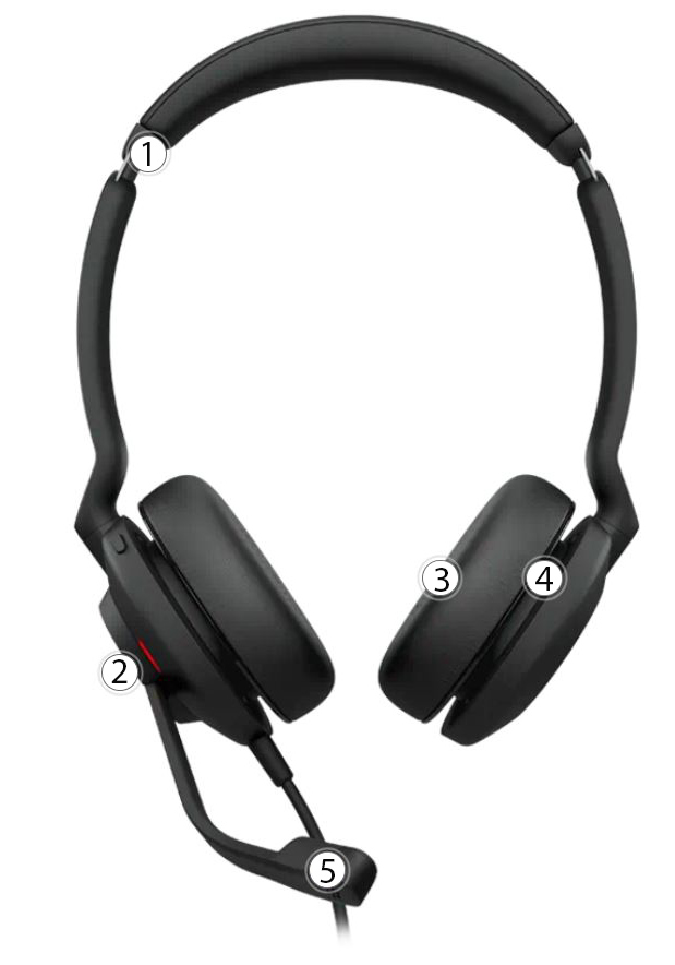 Jabra Evolve2 30 UC Wired Headset